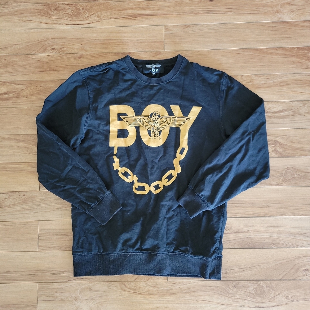 Men's BOY LONDON Black Long Sleeve - Medium
